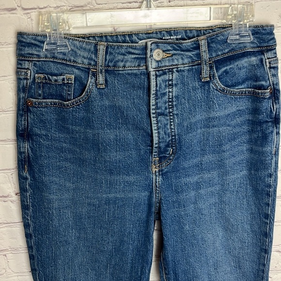 Old Navy High Rise Kicker Boot Cut Jeans - Picture 2 of 13